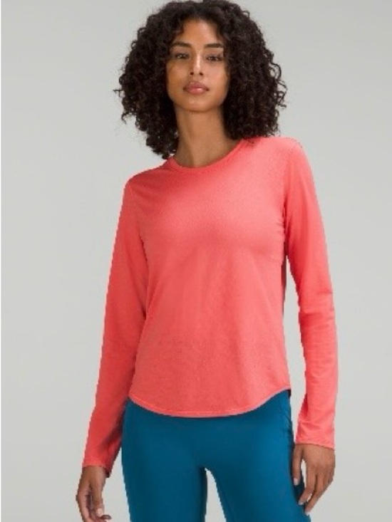 lululemon athletica Tops - Lululemon Athletica High-Neck Running and Training Long Sleeve Shirt